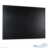 Pizarra de tiza con marco negro, 90x120 cm