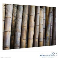 Pizarra de Vidrio Sólida Bambu 60x120 cm