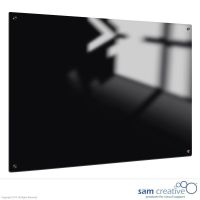 Pizarra de Vidrio Sólido Negra Profundo 120x180 cm