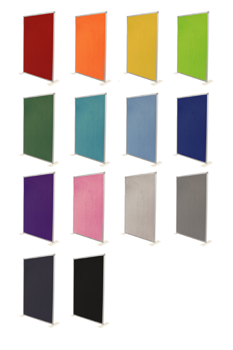 Division walls in felt Division walls in felt